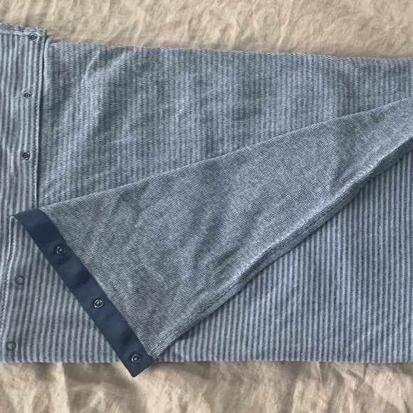 Navy Woven Look Lululemon Vinyasa Scarf - Picture 3 of 7